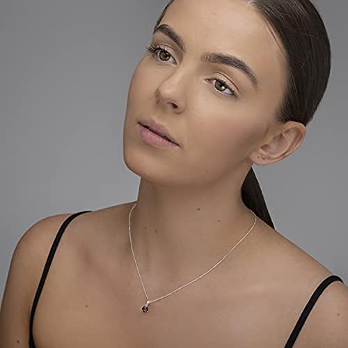 Aeon Birthstone Necklace - February Purple Amethyst - Image 5