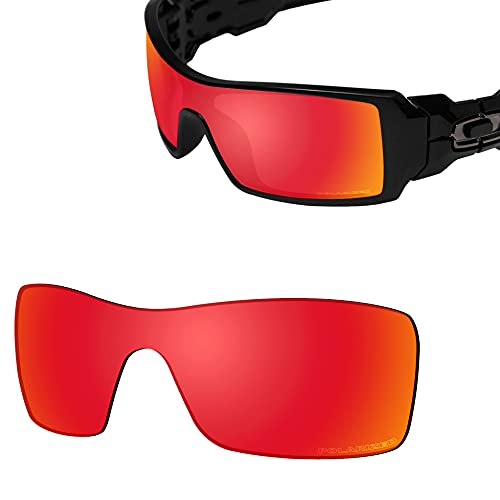 Image of SAUCER Premium Replacement Lenses for Oakley Oil Rig | UV400 Protection, Anti-Scratch, Precise Fit & Enhanced Clarity