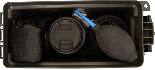 AB Robuste Munitions- und Werkzeugkiste aus Kunststoff (Oliv/Kaliber 30)