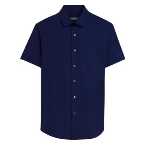 Miles Solid OoohCotton Short Sleeve Shirt