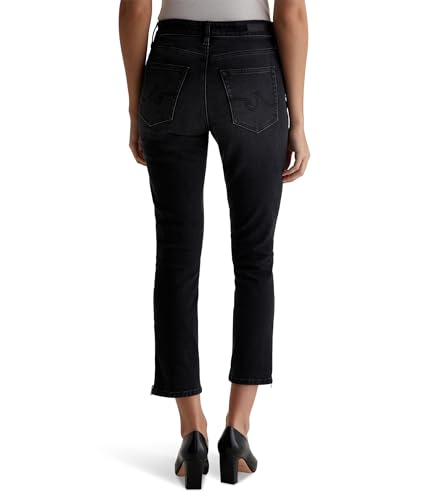 AG Jeans Women's Mari Mid Rise Slim Straight Crop Jean2