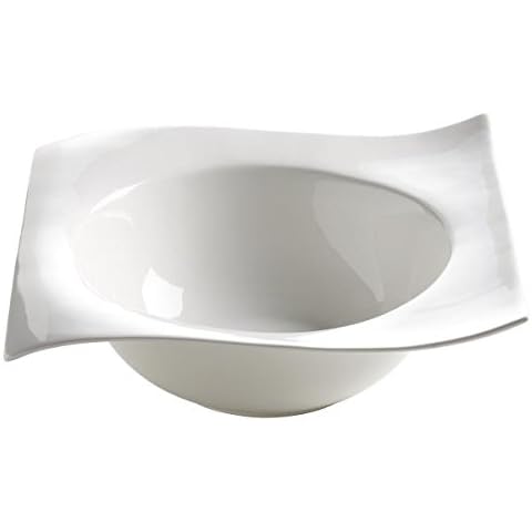 Maxwell & Williams Servierschale, Schüssel MOTION eckig 23,5cm H. 8,5cm weiß Cover