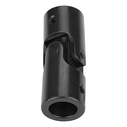 Oumefar 20 mm Durchmesser Welle Universalgelenk Stahlkupplungsmuttern Drehbarer Motorstecker Kreuzknoten 20 * 32 * 85 mm