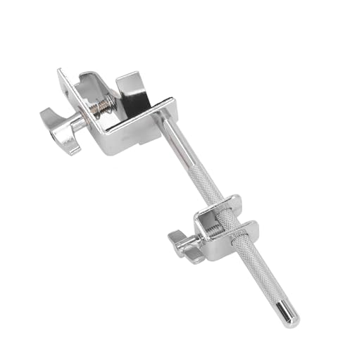 Abrazadera de cencerro para aro de bombo de acero inoxidable con soporte ajustable de altura para bateristas, músicos profesionales y principiantes miniatura 7
