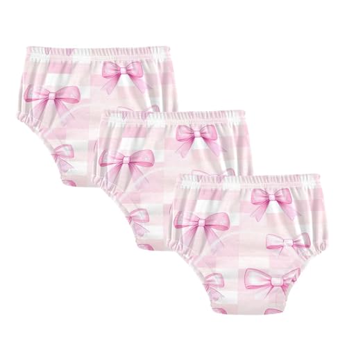 Coikll Bow Tie Toddler Training Underwear Waterproof Baby Pee Pants -4T