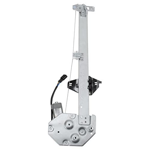 Image of TRQ Front Passenger Side Power Window Motor and Regulator Assembly One Touch Anti Pinch Compatible with 2009-2015 Honda Pilot