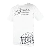 CLETO REYES Boxing T-Shirt for Men and Women, MMA Kickboxing Muay Thai, Sports Gym Training Apparel, Large, White