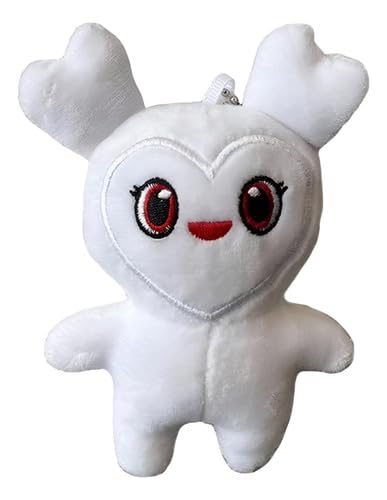 Pelúcia K-pop Twice Lovely Boneca Jeong Pingente Chaveiro branco