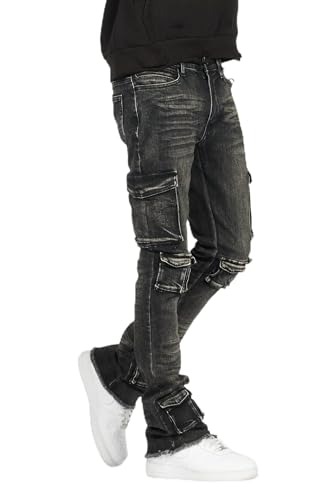 Men's Feodor Stacked Flare Cargo Jean