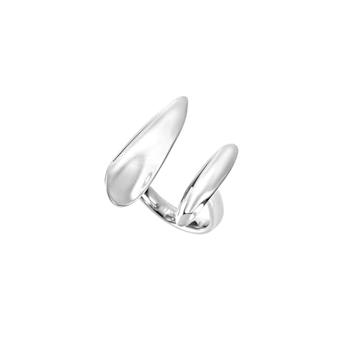 Breil Gioiello TJ3705 collezione B WHISPER, ANELLI da DONNA in ACCIAIO colore ARGENTO misura 16 con SENZA PIETRE