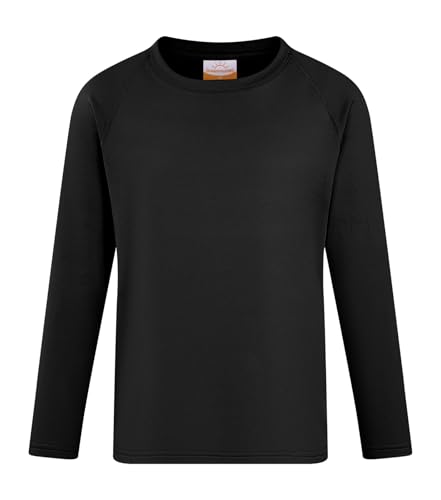 Dreammonkey Boys Compression Thermal Shirt Long Sleeve Fleece Undershirt for Boy Football Baseball Soccer Base Layer