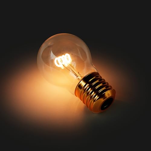 Suck UK Żarówka USB ładowana lampa LED | lampa stołowa | zasilanie bateryjne nastrojowe oświetlenie | bezprzewodowa lampka nocna z filamentem, stwórz estetyczny wystrój pokoju i wystrój sypialni