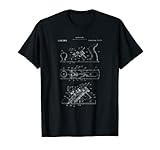 Vintage Hand Wood Plane Blueprint Shirt - Carpentry Tools