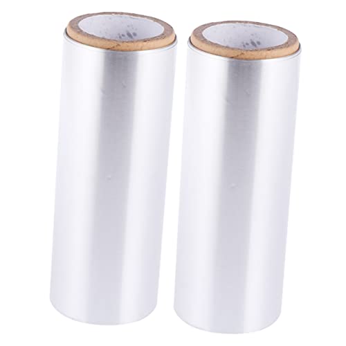 Baluue Hair Coloring Tinfoil 2pcs Thickening Perm Foil Hair Styling Tool Salon Tin Foil Barber Accessories off 12cm Wide