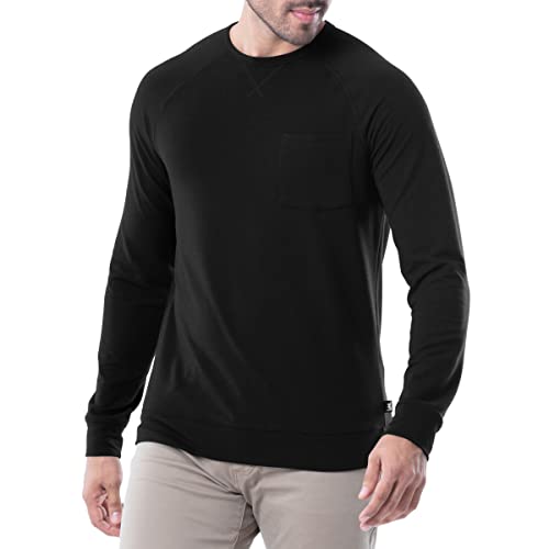 T-Shirt Raglan Lee Manches Longues en French Terry Contre le Froid