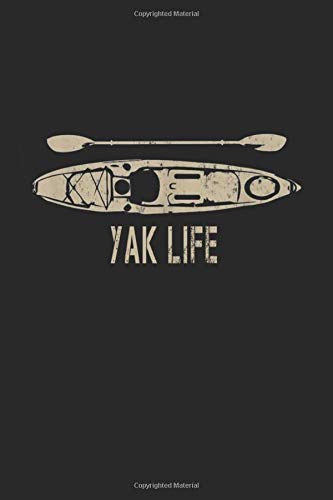 image for Yak life; kayaking Journal,kayaking gifts for men: kayaking Journal, k