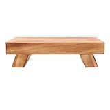 SUPVOX Bandeja Organizadora y Exhibidor Decorativo para Baño de Madera Rústica Función Multiusos Adecuado para Encimera y Cocina