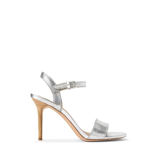 Image of Lauren Ralph Lauren Gwen Crinkle Patent Leather Sandals