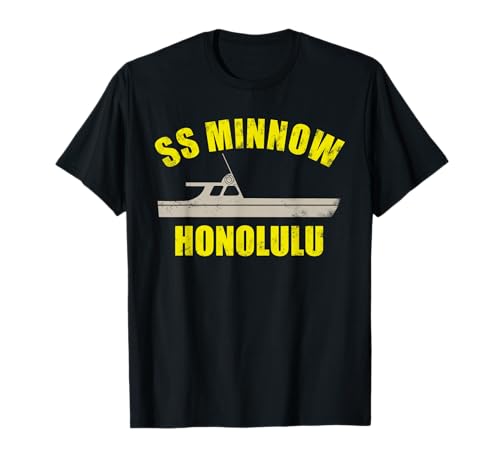 Vintage SS Minnow, Boat Tour Adult T-Shirt