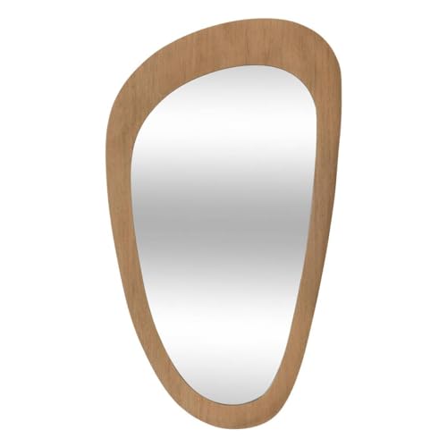 Atmosphera - Miroir Organique Sophie 70x40cm Marron