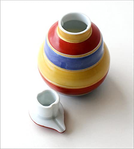 匿名配送☘️醤油さし しょうゆ差し 陶器 液だれしにくい 和風 波佐見焼 日本製 タナカマナブ⁄醤油差し -両口仕様で液だれしない、陶器の醤油差し