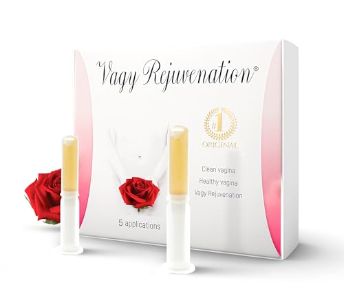 Vagy Rejuvenation Herbal Gels - Application Vaginal Treatment - Natural Moisturizer for Dryness Treatment - Helps Vaginal pH Balance - Botanical Gel for Menopausal Women (5 Apl)