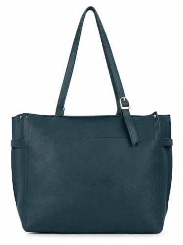 Image of Carrylux Soft PU Textured Tote Bag for Women