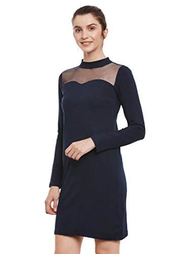 Image of Miss Chase Womens Navy Blue Bodycon Dresses