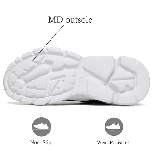 Image of Socviis Mens Slip On Running Shoes Athletic Walking Trainers Lightweight Breathable Mesh Tennis Sneakers