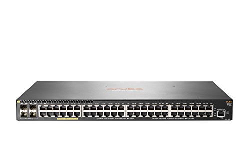 Aruba, a Hewlett Packard Enterprise company Net Switch 1000T 48P HP 2930F 48G (JL262A) 19" PoE+ Managed 4X SFP