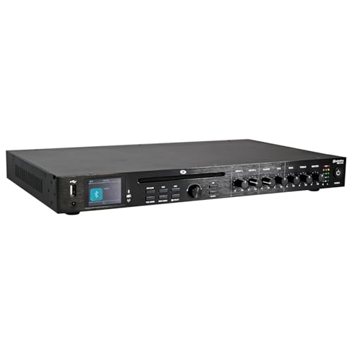Mélangeur-amplificateur stéréo avec lecteur CD Adastra RMC-2150 Bluetooth USB et entrées micro
