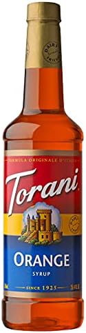 Torani Syrup, Orange, 25.4 Ounces (Pack of 1)