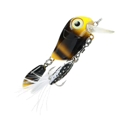 Esca Da Pesca Spinning A Forma Di Pesce – Con Gancio, Occhi 3D, Per Bass, Luccio, Persico | Set Regalo Per Pescatori, Robusta E Durevole - 6