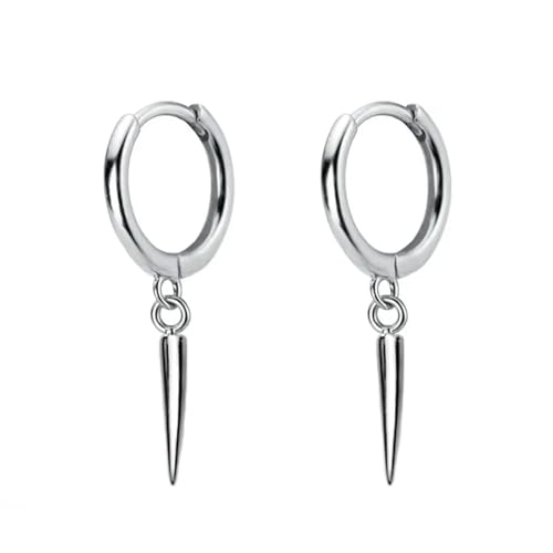 Pendientes De Aro Con Forma De Palito Pequeño Y Bonito De Plata De Ley 925 Para Mujer Y Niña, Joyería De Boda, Regalo