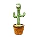 Adorno de Escritorio Cactus Divertido Muñeca Coche Movimiento Hermoso Dibujos animados Cactus Baile Juguete Para Decoración Del Hogar Adornos De Escritorio Niños Juguetes Regalos ( Farbe : USB Type )