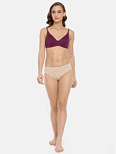 Image of Macrowoman W-Series Women's Cotton Blend Padded Wire Free Modern Seamless Bra