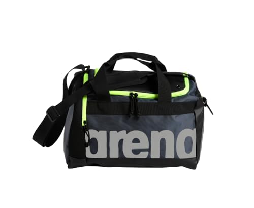 ARENA Spiky III Duffle 25 Borsa Sportiva da Piscina, Mare, Palestra e Tempo Libero, Borsone da Viaggio con Fondo Idrorepellente con Manici, Tracolla Imbottita e Regolabile, 25 Litri