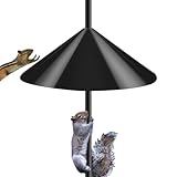 Squirrel Baffle for Bird Feeder Pole - 19' Diameter Pole...