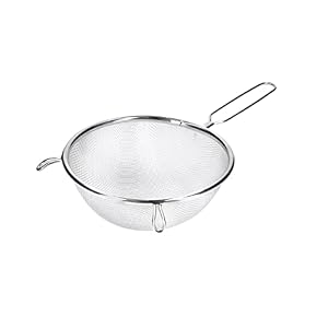 KitchenCraft Feinmaschiges Metallsieb, 18 cm