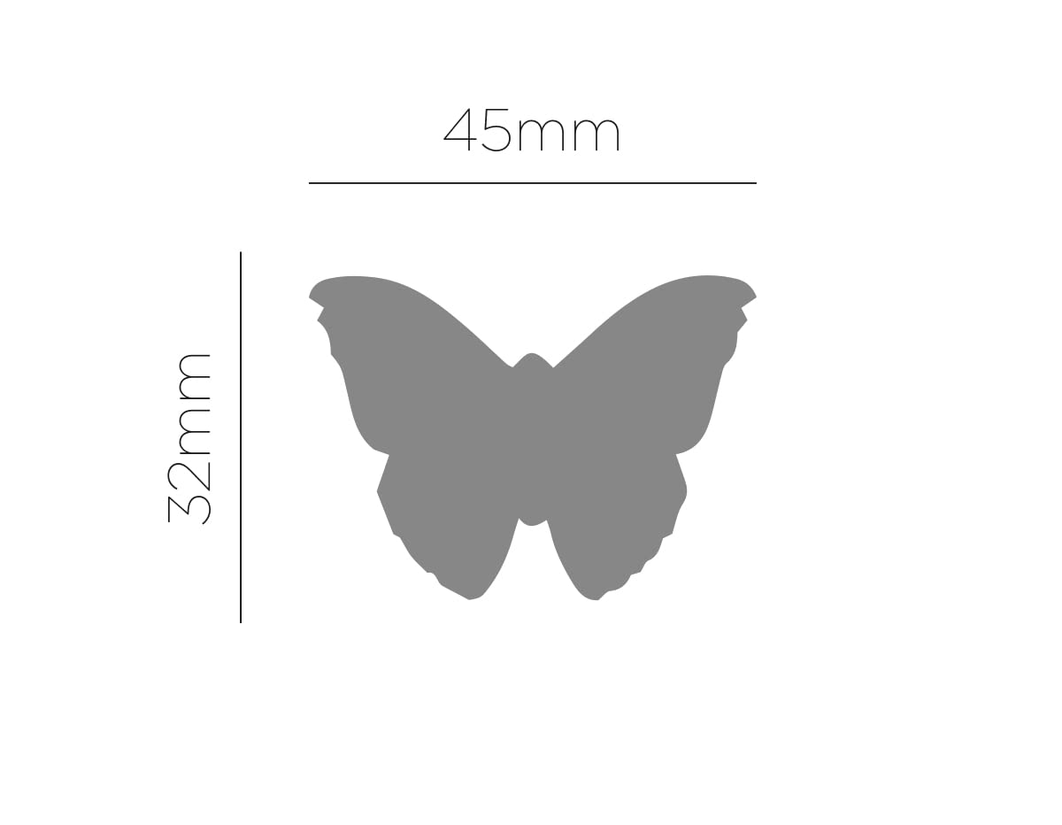 INNSPIRO Eva Foam Punch Farfalla Punch Punch 50 mm Fustella per Scrapbooking fai da te Artigianato Creazione di Carte