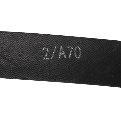 Image of uxcell 2 /A70 or 2 /4L720 Banded V-Belt Classic Wrapped Rubber, 2 Banded /2 Ribs, A Profile, 70 inch(1775mm) Inside Circumference