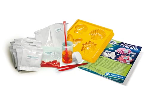 Clementoni Lab Formine Set Laboratoire Cristaux Expériences Science Géologie Minéralogie Jeu Scientifique en Italien Fabriqué en Italie 19231 - vue 5