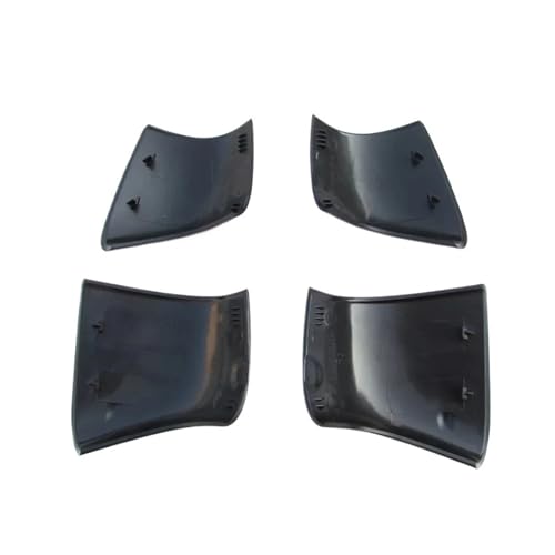 4Pcs Roof Rack Cover Cap Rail End Shell Assembly Compatible for Tesla Model Y 2021-2022 Roof Rack Covers Exterior Car Accessories