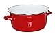 Premier Housewares 102114 Deep Fryer Friteuse, emaille, 5 liters, rot, 33 x 27 x 16 cm