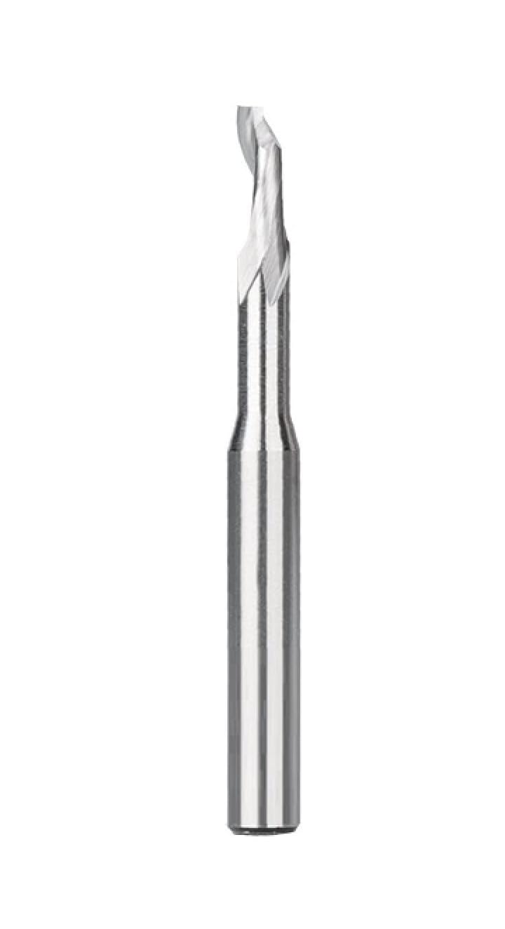 Fresa a punta singola HSS con codolo da 8 mm for punta for incisione con taglio in alluminio e PVC, 1 pcs(8x8x14x80mm)