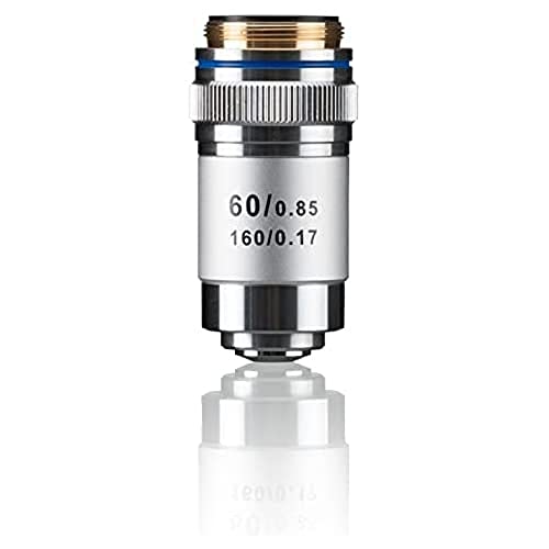 Bresser Mikroskop Objektiv DIN-60x, achromatisch für DIN/RMS Gewinde