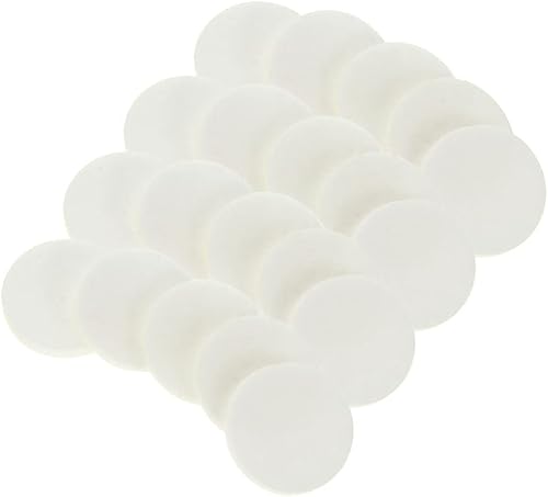 Healifty 100 piezas de aceite esencial para automóvil, almohadillas difusoras de aceite esencial, almohadillas de repuesto de algodón para disponible en Yaxa El Salvador