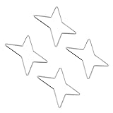 MLWSKERTY Juego De 4 Soportes Cuadrados De Acero Inoxidable para Base Resistente Calor Cacerola Diseño Eficiente En Espacio Soporte A La Oxidación