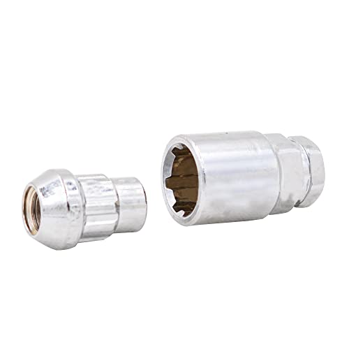 Image of Anti Theft Wheel Locks Lug Nuts for All Kinds of Vehicles Using M12 x 1.25mm Conical Nuts, 5 PCS