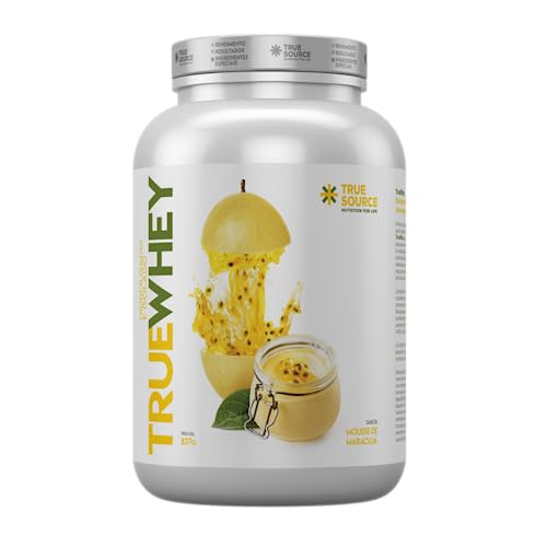 Kit 2X: Proteína True Whey Mousse de Maracujá True Source 837g